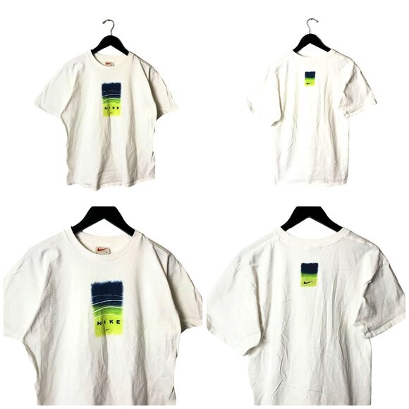 Nike Tops - Nike T Shirt Vintage 90s White Small S Graphic Tee